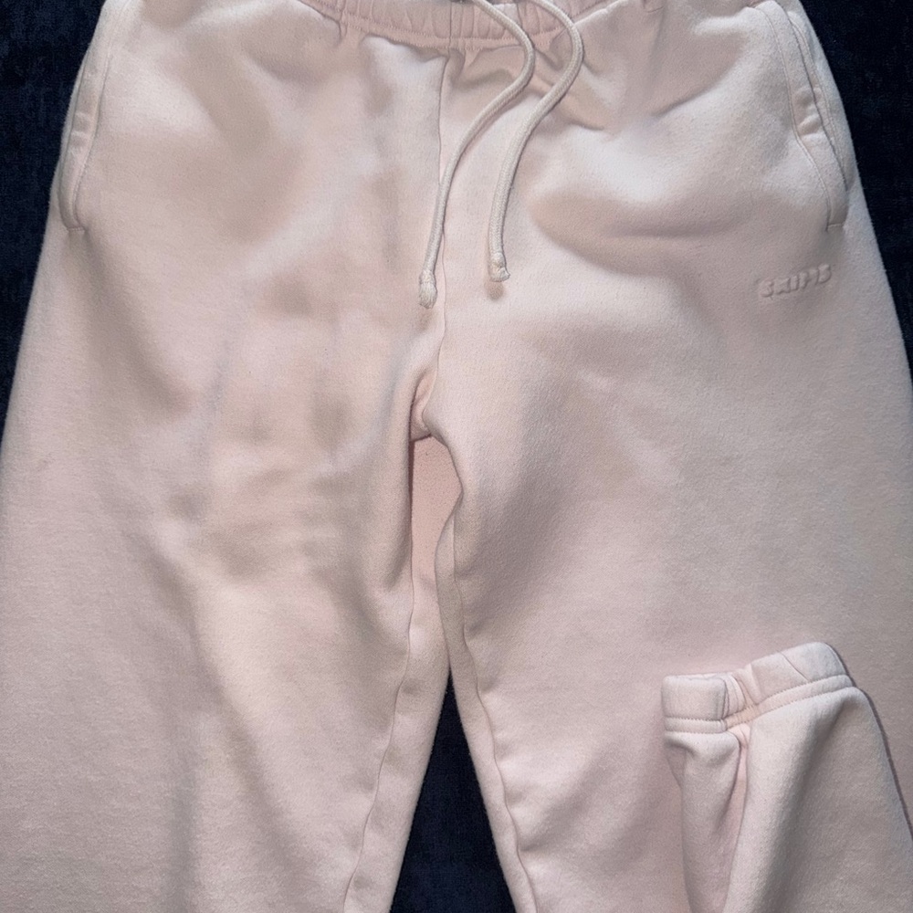 SKIMS LIGHT PINK JOGGER SET